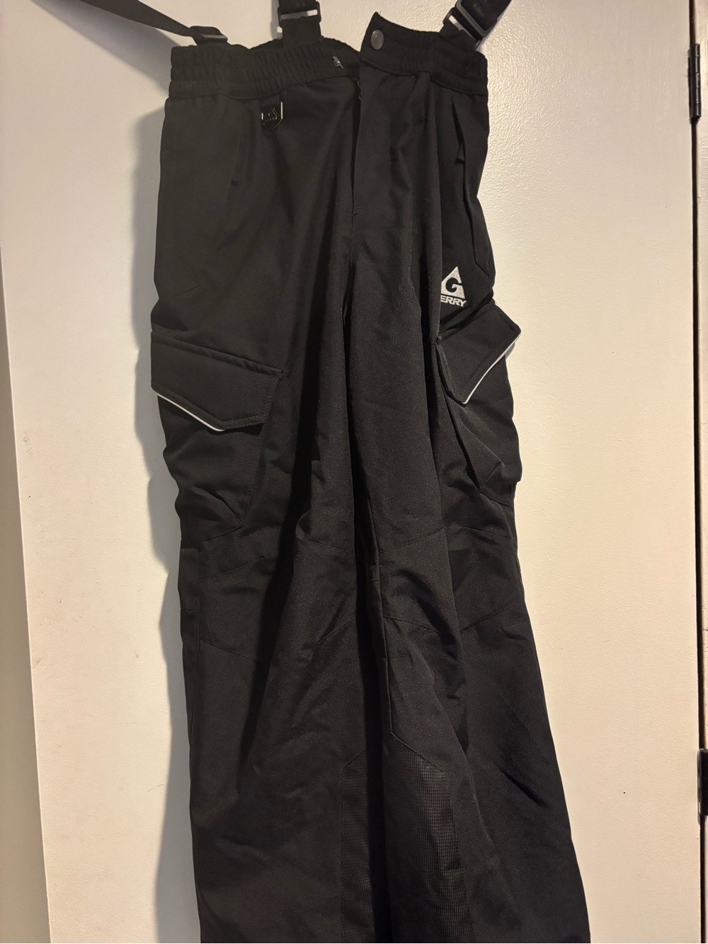 Gerry Weber Black Snow Pants with Logo Buckle